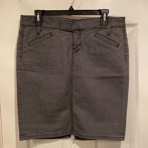 GAP Gray Denim Skirt
